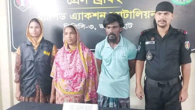 পাঁচবিবিতে চাঞ্চল্যকর নাঈম হত্যা মামলার আসামী স্বামী-স্ত্রী গ্রেফতার