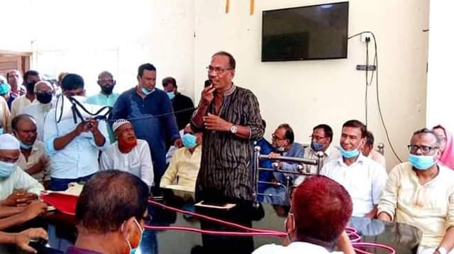শিবগঞ্জে আওয়ামীলীগের বিশেষ বর্ধিত সভা অনুষ্ঠিত