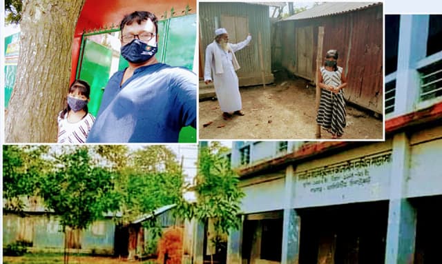 মেহজাবিনের প্রশ্ন, শিক্ষা প্রতিষ্ঠানের পাশে কিসের ঘর?