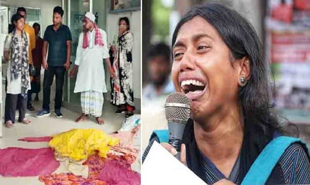‘এটাই আমার মা, আমার মায়ের লাশ পেয়েছি’