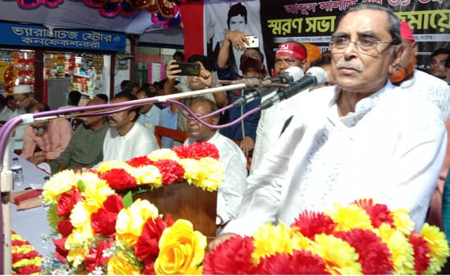 মার্কিনীদের আসল লক্ষ্য সরকারকে ভয় দেখানো : লালপুরে মেনন