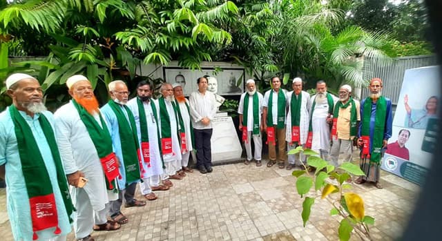 সরাইলের বীর মুক্তিযোদ্ধাদের সম্মাননা প্রদান