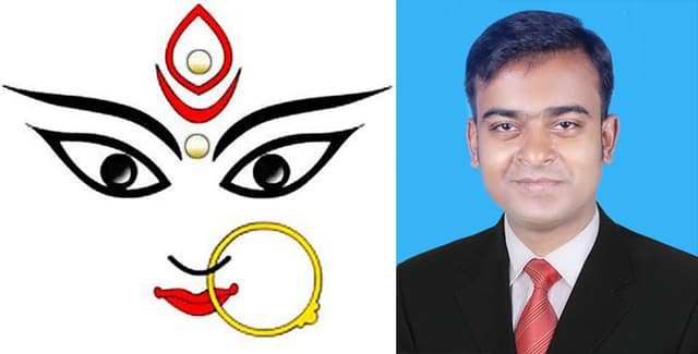 দুর্গা উৎসবে নেছারাবাদ উপজেলাবাসীকে শুভেচ্ছা জানালেন সমাজ সেবক কৃষ্ণ কান্ত দাস