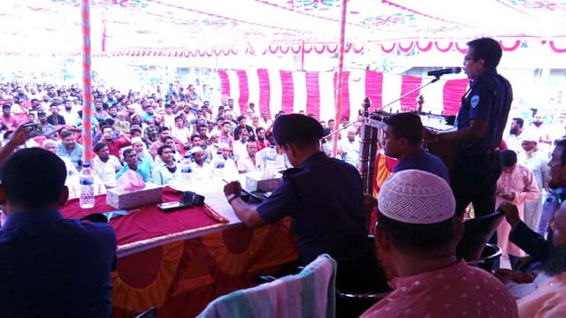 মাদক দমনে পুলিশের পাশাপাশি জনগণের সহযোগিতা দরকার-পুলিশ সুপার