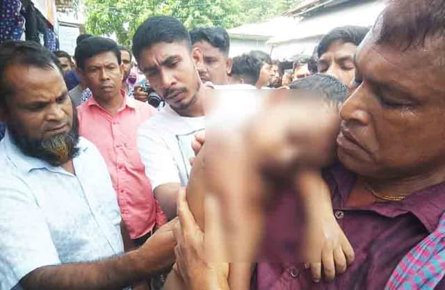 আত্রাইয়ে বন্যার পানিতে ডুবে শিশুর মৃত্যু
