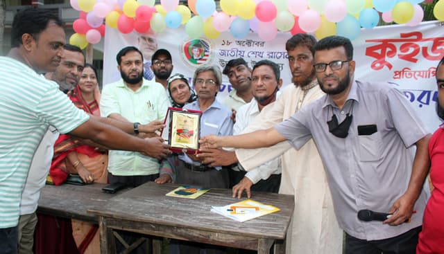 দেবীদ্বারে শেখ রাসেল কুইজ প্রতিযোগীতা অনুষ্ঠিত