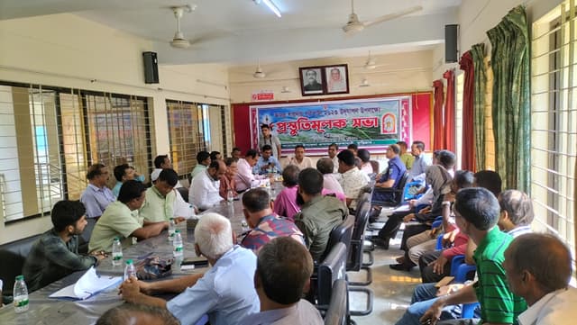 ভূরুঙ্গামারীতে দুর্গাপূজা উদযাপন উপলক্ষে প্রস্তুতি সভা