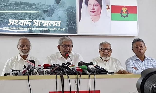 সংলাপে বসা যেতে পারে : ফখরুল