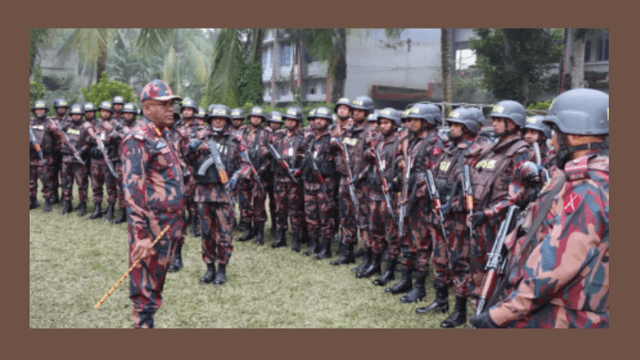 দুর্গাপূজার নিরাপত্তায় ৩১৩ প্লাটুন বিজিবি মোতায়েন