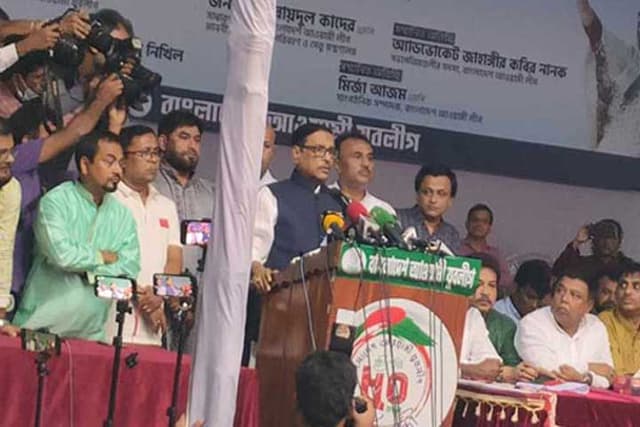 আজগুবি খবর ছড়াচ্ছেন মির্জা ফখরুল : কাদের