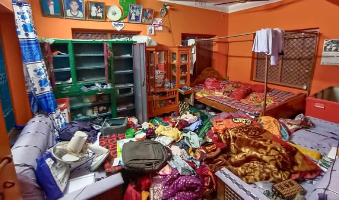 কুল্যায় বসত বাড়িতে সকলকে অচেতন করে সর্বস্ব লুট