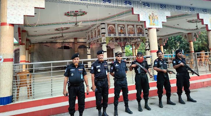 দুর্গাপূজায় তৎপরতা ও নজরদারি বৃদ্ধি করেছে র‌্যাব-৮