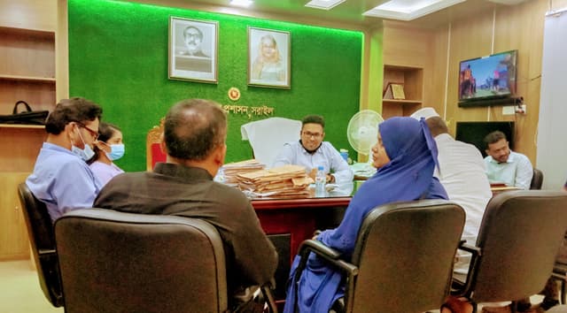 সরাইলে জলমহল ইজারা স্থগিত