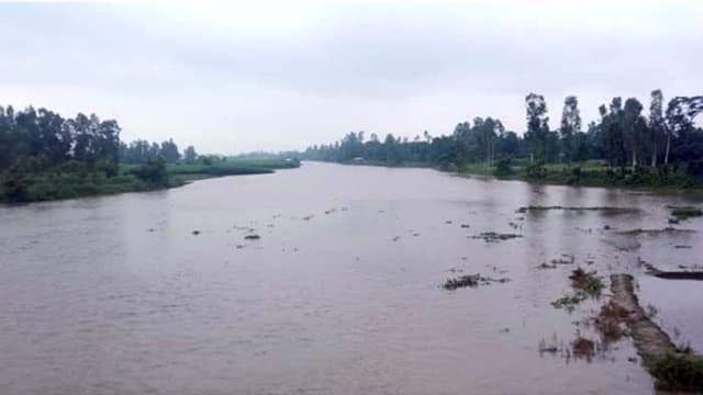 তিস্তা ব্যারেজে খুলে দেয়ায় সুন্দরগঞ্জে পানি বৃদ্ধি