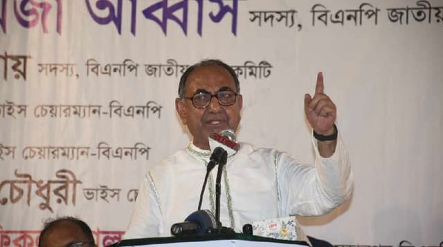 ঢাকায় মির্জা আব্বাস গ্রেপ্তার