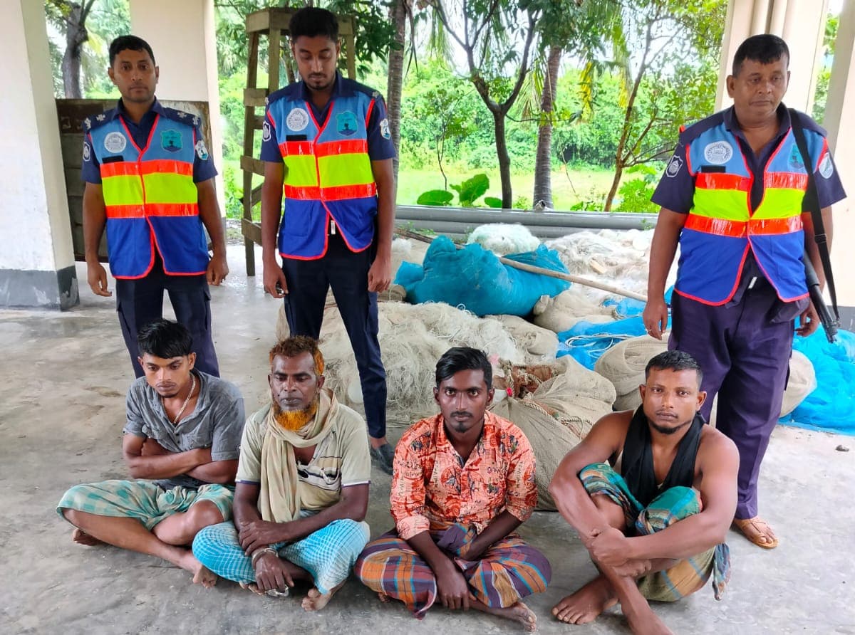 বরিশালে ২০ দিনে ৭৭২ জেলেকে কারাদন্ড