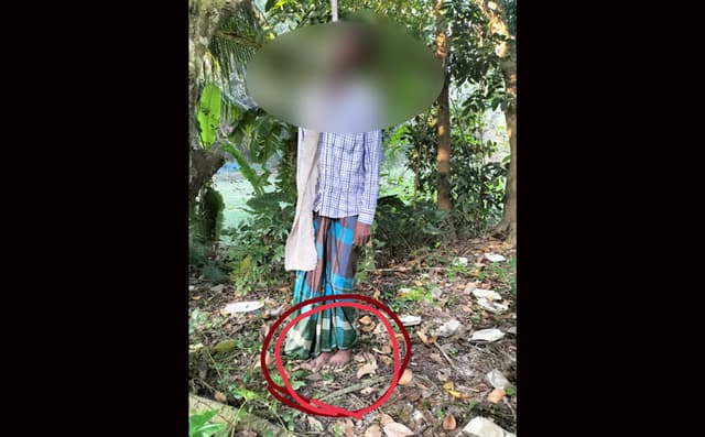 ডাসারে গলায় ফাঁস দিয়ে রহস্যজনক মৃত্যু