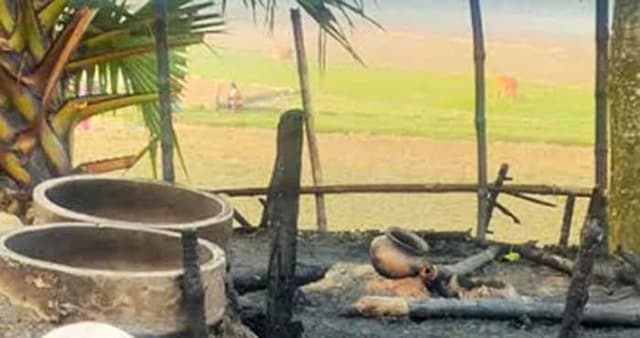 আত্রাইয়ে অগ্নিকাণ্ডে মারা গেল কৃষকের গরু ও ভেড়া