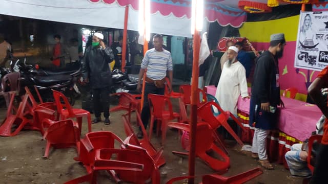 কাউখালীতে নির্বাচনী সহিংসতা, নৌকার অফিস ভাংচুর, আহত-৭