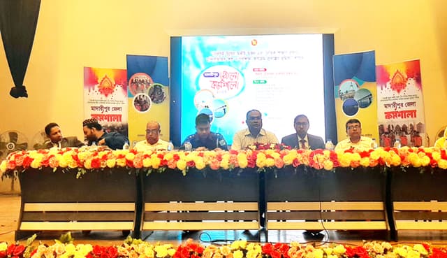 মাদারীপুরে মন্দির ভিত্তিক শিশু ও গণশিক্ষা প্রকল্পের কর্মশালা অনুষ্ঠিত