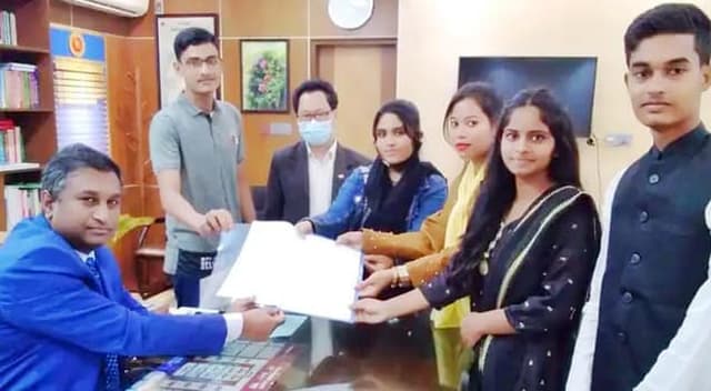 শিশুদের পৃথক অধিদপ্তর প্রতিষ্ঠার জন্য স্মারকলিপি প্রদান