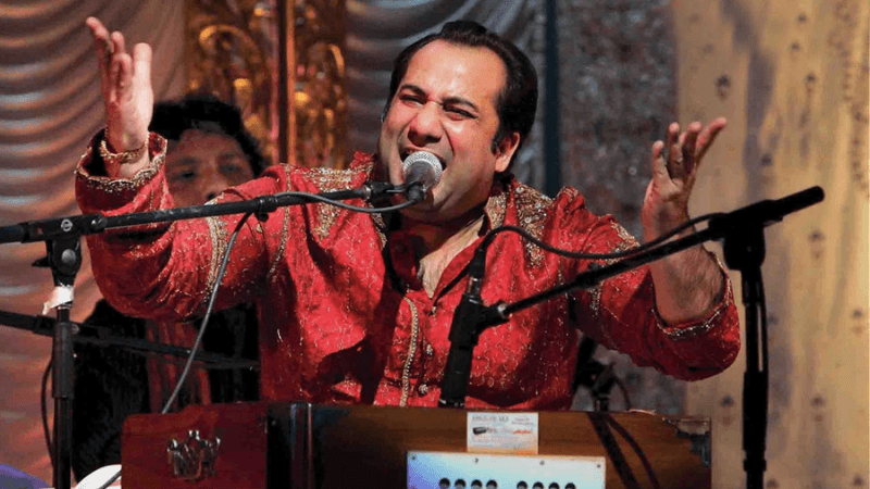 শহীদ জুলাই স্মৃতিতে চ্যারিটি কনসার্টে, রাহাত ফতেহ আলী খানের গান