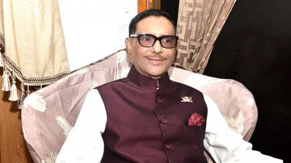 যতই বাধা দিক নির্বাচন বাধাপ্রাপ্ত হবে না: ওবায়দুল কাদের