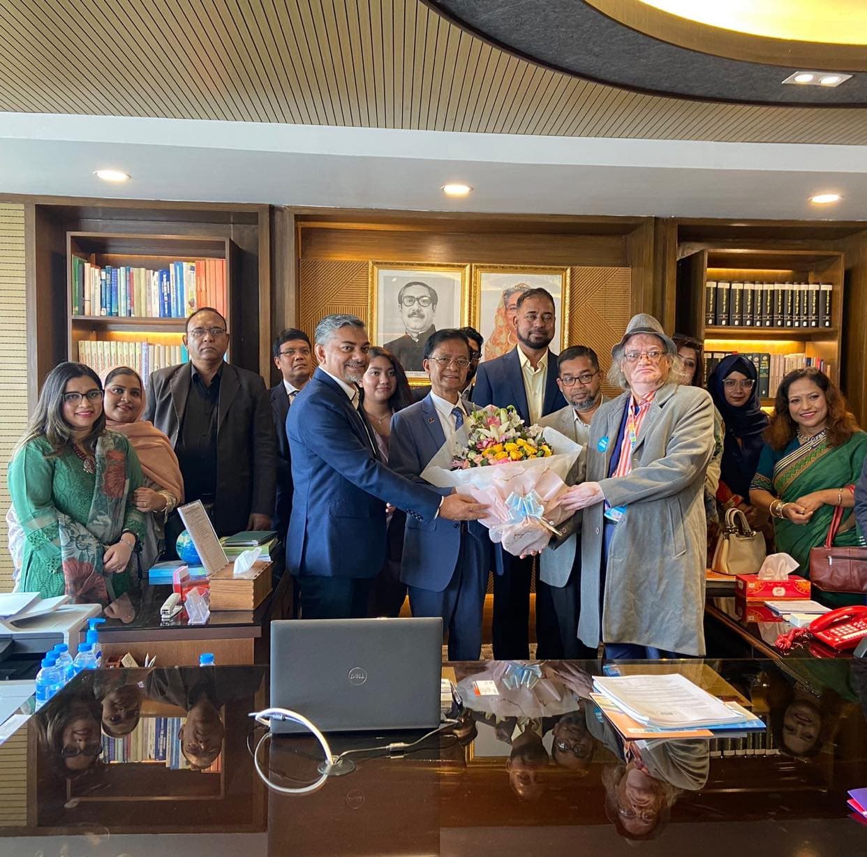 বিটিআরসির নতুন চেয়ারম্যানের সঙ্গে বিআইজিএফ প্রতিনিধিদের সাক্ষাত