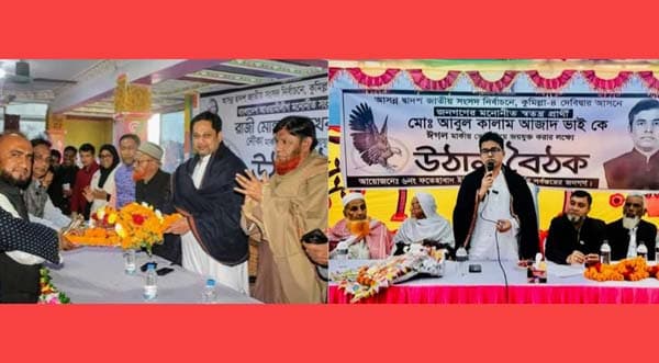 কুমিল্লা-৪: প্রচারণায় 'রাজী-কালাম, মাঠে নেই অন্যরা