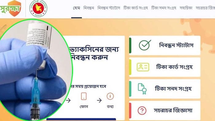 কাল থেকে বুস্টার ডোজ সুরক্ষা অ্যাপে